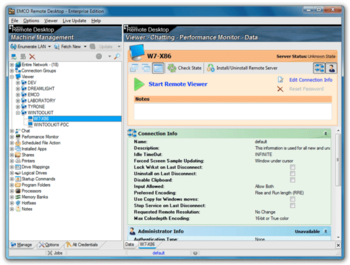 EMCO Remote Desktop Enterprise screenshot