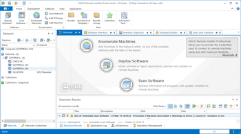EMCO Remote Installer Professional screenshot