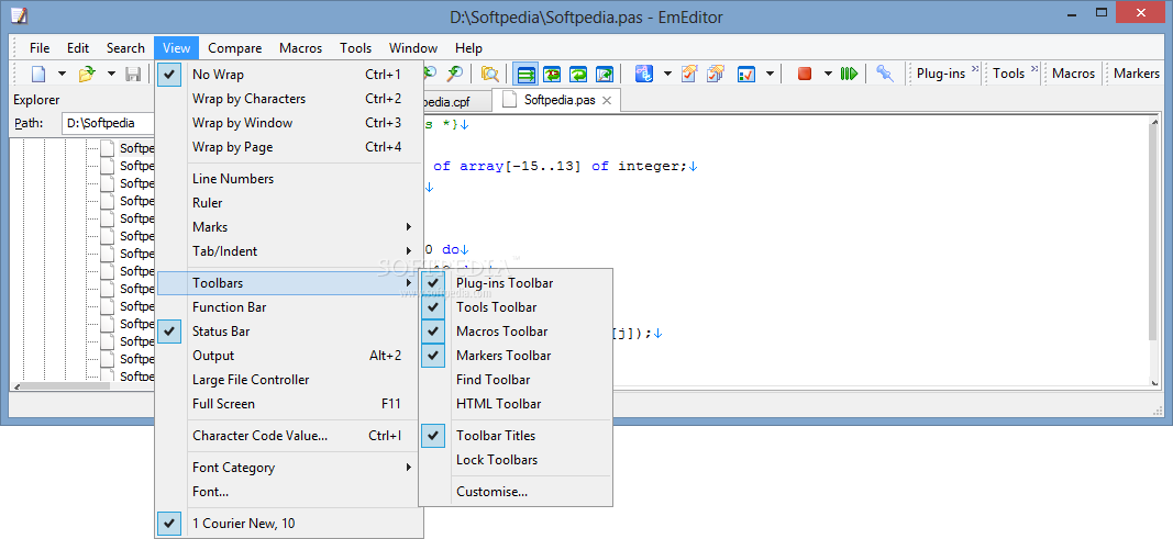downloading EmEditor Professional 23.0.3