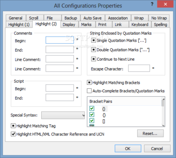 EmEditor Professional screenshot 10