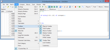 EmEditor Professional screenshot 3