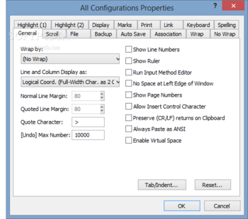 EmEditor Professional screenshot 6