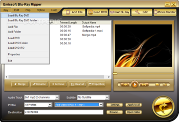 Emicsoft Blu-Ray Ripper screenshot 2