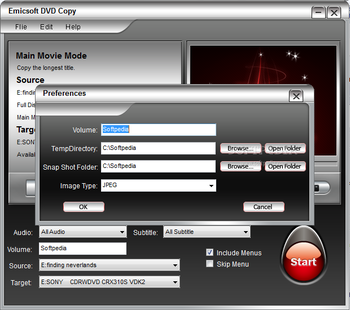 Emicsoft DVD Copy screenshot 2