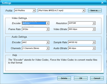 Emicsoft FLV Converter screenshot 3