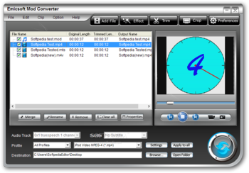 Emicsoft Mod Converter screenshot