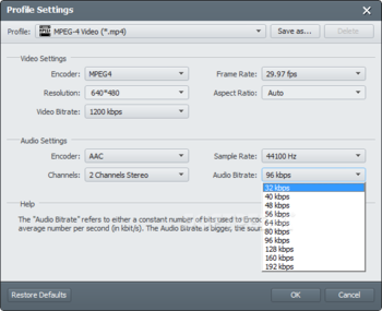Emicsoft Video Converter screenshot 3