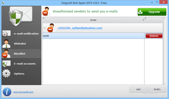 Emjysoft Anti-Spam screenshot 3