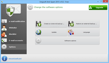 Emjysoft Anti-Spam screenshot 5
