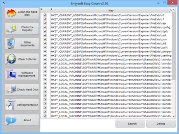 Emjysoft Easy Clean screenshot 2