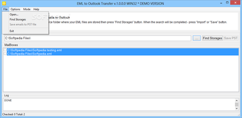EML to Outlook Transfer screenshot 3