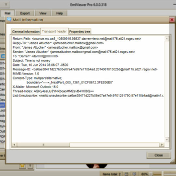 Eml Viewer Pro screenshot 2