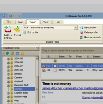 Eml Viewer Pro screenshot 4