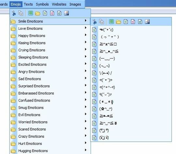 Emoji Emoticons Text Symbols Paster screenshot 2
