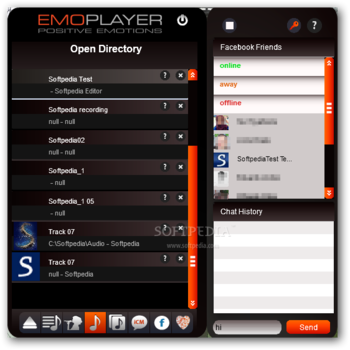 EmoPlayer screenshot
