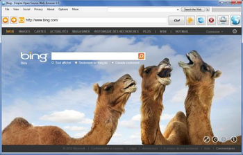 Empire Browser screenshot