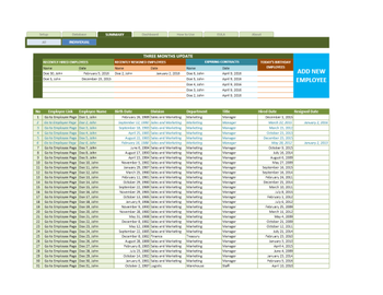 Employee Database Manager Lite screenshot