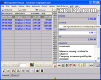 Employee Expense Organizer screenshot 3
