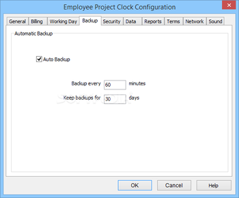 Employee Project Clock screenshot 19
