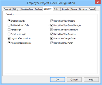 Employee Project Clock screenshot 20