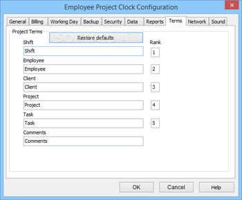 Employee Project Clock screenshot 21