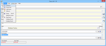 Employee Project Clock screenshot 3