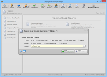 Employee Training Manager screenshot 14