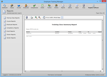 Employee Training Manager screenshot 15