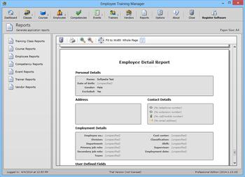 Employee Training Manager screenshot 16