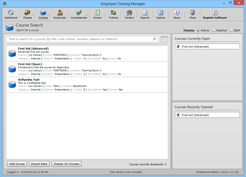 Employee Training Manager screenshot 2