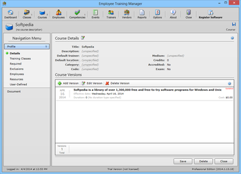 Employee Training Manager screenshot 3