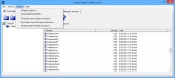 Empty Temp Folders screenshot 5