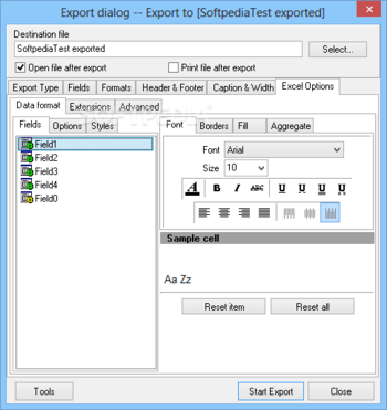 EMS Advanced Export Component Suite screenshot 10