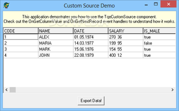 EMS Advanced Export Component Suite screenshot 4