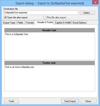 EMS Advanced Export Component Suite screenshot 8