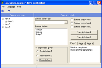 EMS Advanced Localizer screenshot 2