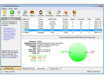 EMS Bulk Email Sender screenshot