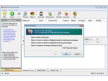 EMS Bulk Email Sender screenshot 2