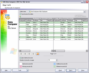EMS Data Comparer for SQL Server screenshot 3