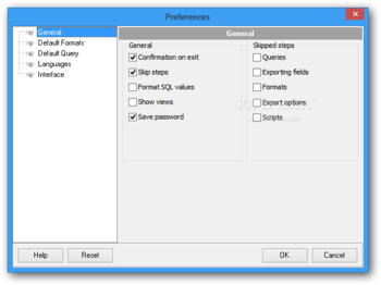 EMS Data Export for InterBase/Firebird screenshot 2