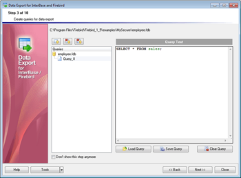 EMS Data Export for InterBase/Firebird screenshot 6