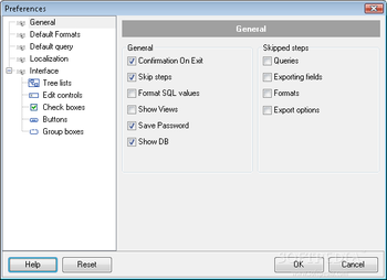 EMS Data Export for PostgreSQL screenshot 2