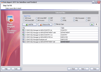 EMS Data Import for InterBase/Firebird screenshot