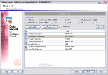 EMS Data Import for InterBase/Firebird screenshot 3