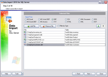 EMS Data Import for SQL Server screenshot