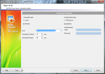 EMS Data Import for SQL Server screenshot