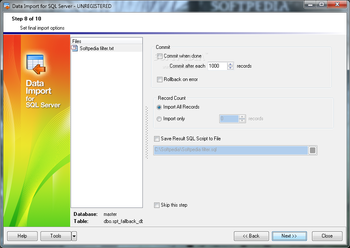 EMS Data Import for SQL Server screenshot 7