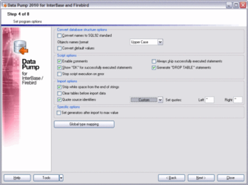 EMS Data Pump for InterBase/Firebird screenshot