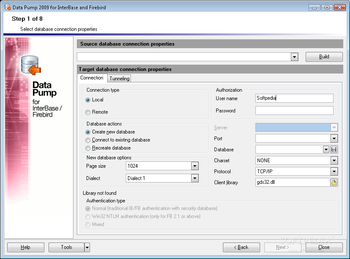 EMS Data Pump for InterBase/Firebird screenshot