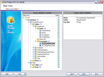 EMS Data Pump for MySQL screenshot 3